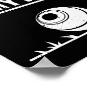 Poster Bowler de pelouse Set Bowling Champion de pelouse  (Coin)