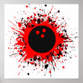 Poster bowling (Devant)