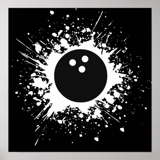 Poster bowling (Devant)