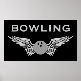 Poster bowling ailé