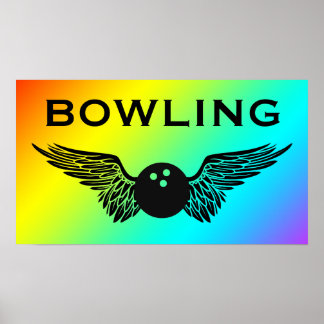 Poster bowling ailé