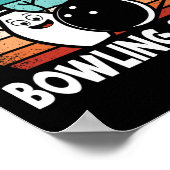 Poster Bowling Amusant Bowling C'Est Mon Lucky Bowlin (Coin)