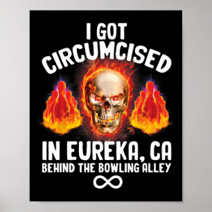 Poster Bowling Circumcised Odly Spécifique Humour Fun biz