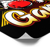 Poster Bowling Cool Gutter Gang Bowlers 10 broches (Coin)