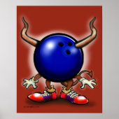 Poster Bowling Demon (Devant)