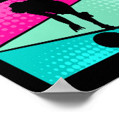 Poster Bowling Drôle Dit Bowling Queen Women Bowler (Coin)