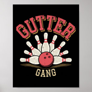 Poster Bowling Gang des gouttières