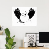 Poster bowling hi-fi (Bureau à domicile)