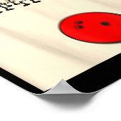 Poster Bowling N Ed Ns Funny Bowler Player Kids Boys Men (Coin)