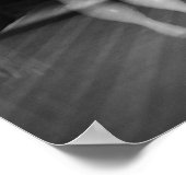 Poster Bowling noir et blanc (Coin)