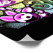 Poster Bowling Party Rolling Dans 30 Bowling Anniversaire (Coin)