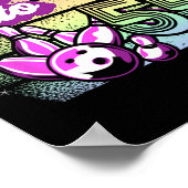 Poster Bowling Party Rolling Dans 55 Bowling Anniversaire (Coin)