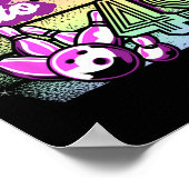 Poster Bowling Party Rolling En 49 Bowling Anniversaire (Coin)