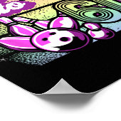 Poster Bowling Party Rolling En 60 Bowling Anniversaire (Coin)