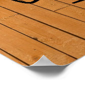 Poster Bowling Personnalisé Thème Joyeux anniversaire (Coin)