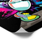 Poster Bowling Pin Dabbing Sungles Bowler Player Kids Boy (Coin)