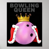 Poster Bowling Queen Bowling (Devant)