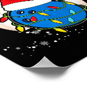 Poster Bowling Reindeer Christmas Shirt Pajama Srt X-mas (Coin)