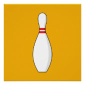 Poster Bowling Skittle (Devant)