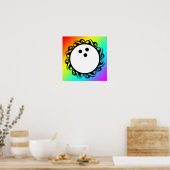 Poster bowling tribal (Cuisine)