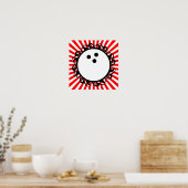 Poster bowling tribal (Cuisine)