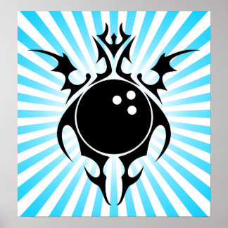 Poster bowling : tribalz