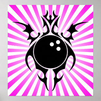 Poster bowling : tribalz