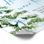 Poster Bows Christmas How Old Were They Baby Shower Game (Coin)