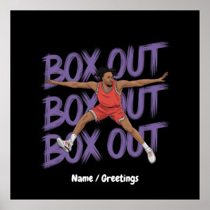 Poster Box Out Box Out Box Out : Creative Et Funny Prend