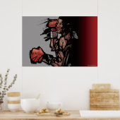Poster Boxe allongée (Cuisine)