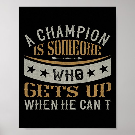 Poster Boxe Boxe (Devant)