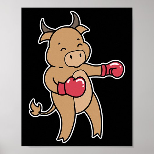 Poster Boxe Bull Do (Devant)