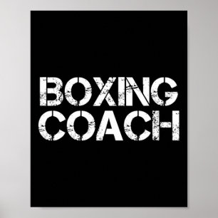 Poster Boxe Coach Love Team Coaching Sports Shirt