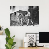 Poster Boxe de jardin : 1912 (Bureau à domicile)