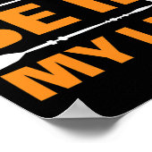 Poster Boxe de kickboxing Muay Thai (Coin)
