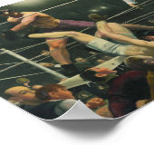 Poster Boxe Dempsey et Firpo - George Bellows (Coin)