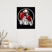 Poster Boxe des astronautes (Cuisine)