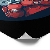 Poster Boxe D'Ours Koala Pour Un Vibe De Knockout (Coin)
