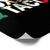 Poster Boxe Et Tacos Drôle Mexique (Coin)