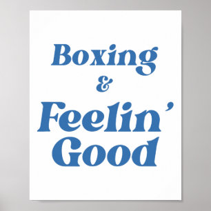 Poster Boxe Formation Motivation Fitness Victory Sentimen