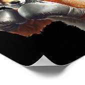 Poster Boxe Fox (Coin)
