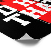Poster Boxe Je Frapperais Que Gants De Boxe Punching Bag (Coin)