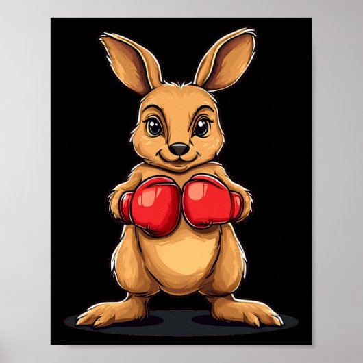 Poster Boxe Kangaroo Pour Un Coup De Fil (Devant)
