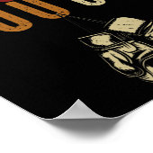 Poster Boxe Kickboxing Mama a dit vous frapper Mères Da (Coin)