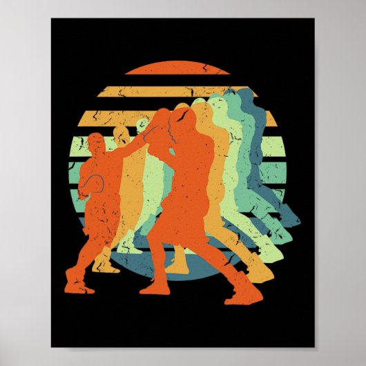 Poster Boxe, Kickboxing, Muay Thai, Hommes Garçons Comt S (Devant)