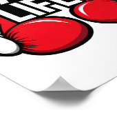 Poster Boxe Pour Boxers Professionnels Amateurs 5 (Coin)