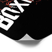 Poster Boxe Punching Byg Boxe Kickboxing Amateur de boxe (Coin)