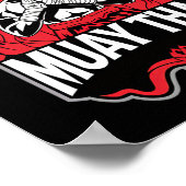 Poster Boxe thaïlandaise Muay 1 (Coin)