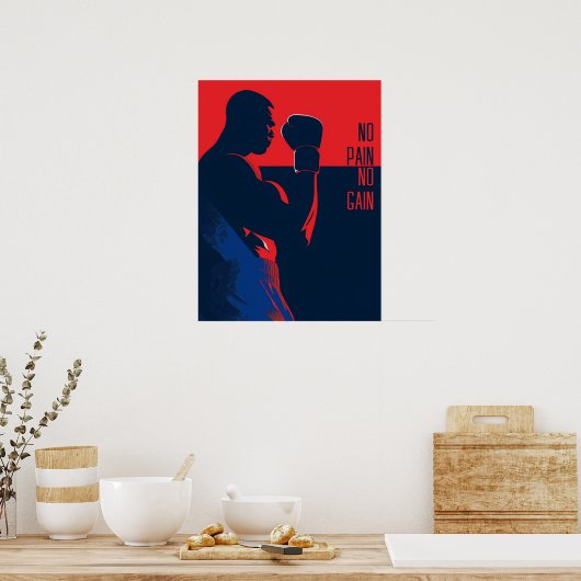 Poster Boxer (Cuisine)