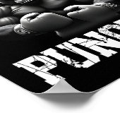 Poster Boxer à gorille musculaire à poinçonnets Primate A (Coin)